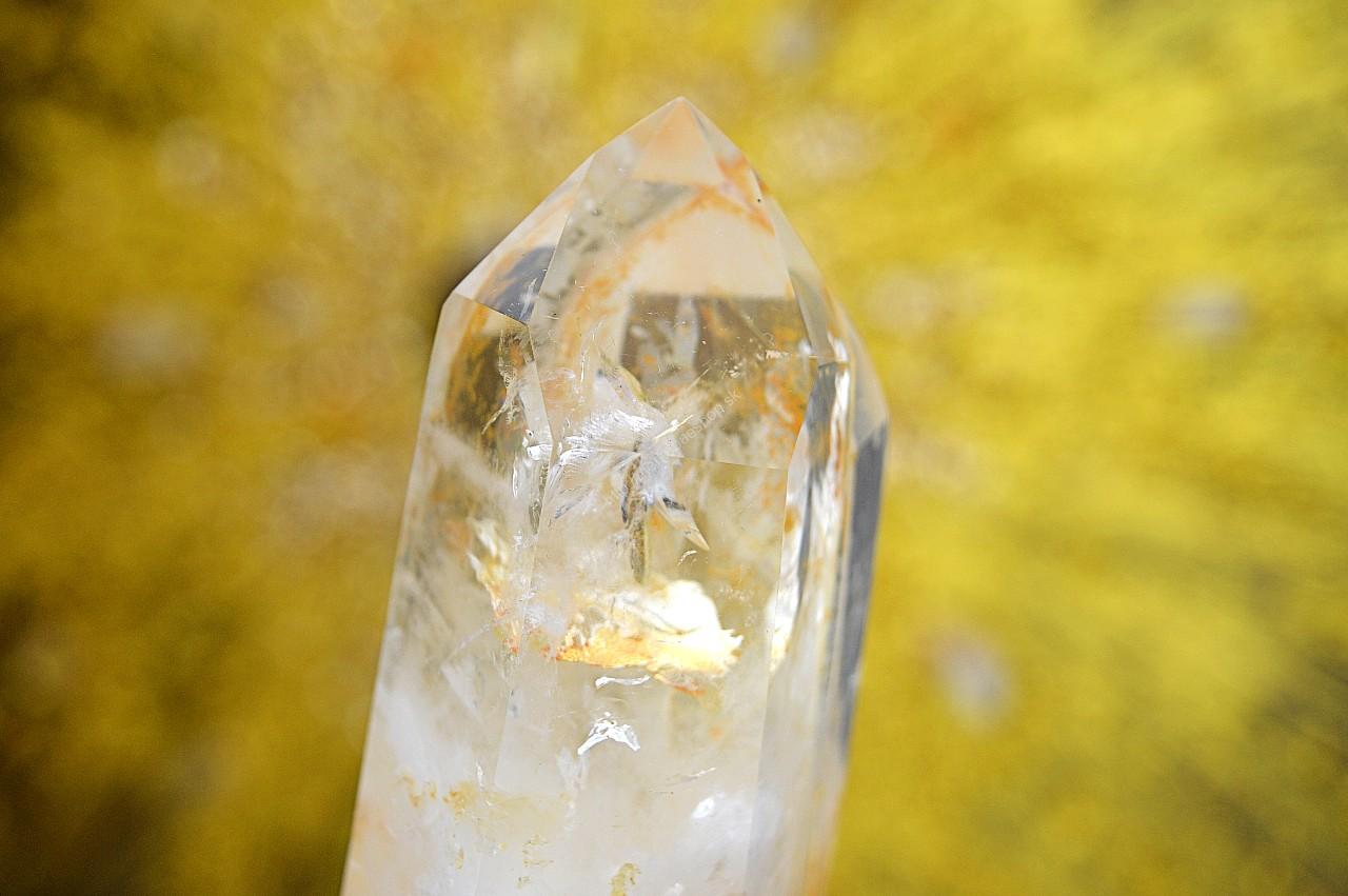 Drúza KRIŠTÁĽ S HEMATITOM CHANELING, FANTÓM #6 - Energia, Ochrana, Rovnováha, Nové začiatky 1,43 kg , 26cm EXTRA KVALITA – Obrázok 5