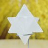 MERKABA SELENIT 6,7cm - Ochrana, Duchovné vedenie, Liečenie, Vysoké vibrácie, Autentickosť