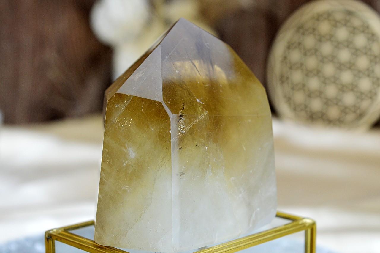 generátor/obelisk z pravého CITRÍNU CHANELING #4- Hojnosť, Radosť, Šťastie, Zdravé trávenie, Znižuje Strach a Obavy – Obrázok 2