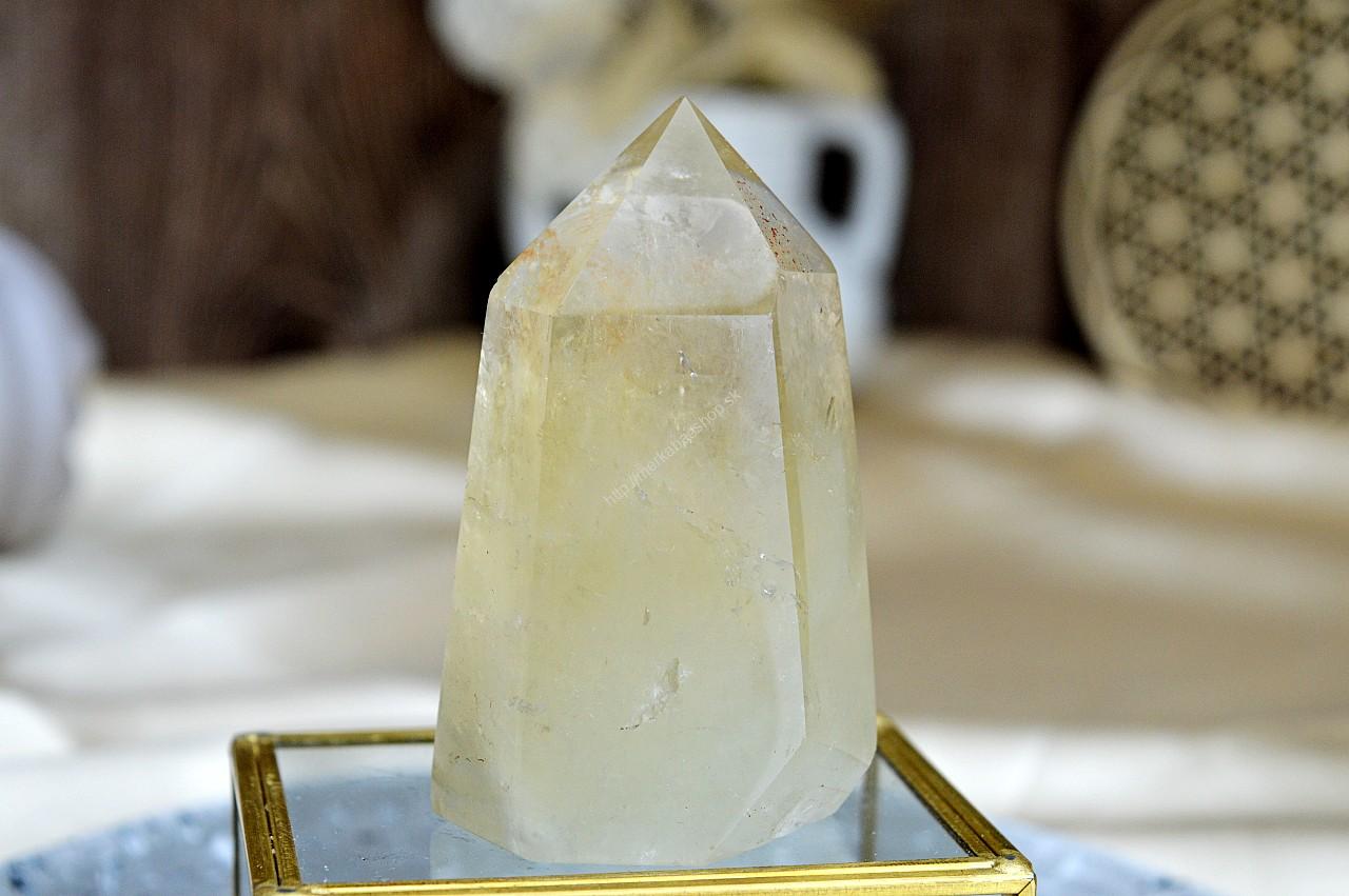 generátor/obelisk z pravého CITRÍNU OKNO #6- Hojnosť, Radosť, Šťastie, Zdravé trávenie, Znižuje Strach a Obavy – Obrázok 3