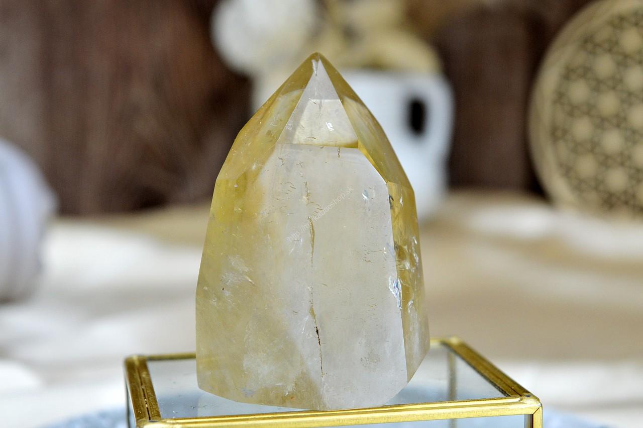 generátor/obelisk z pravého CITRÍNU Dvojička #7- Hojnosť, Radosť, Šťastie, Zdravé trávenie, Znižuje Strach a Obavy – Obrázok 3