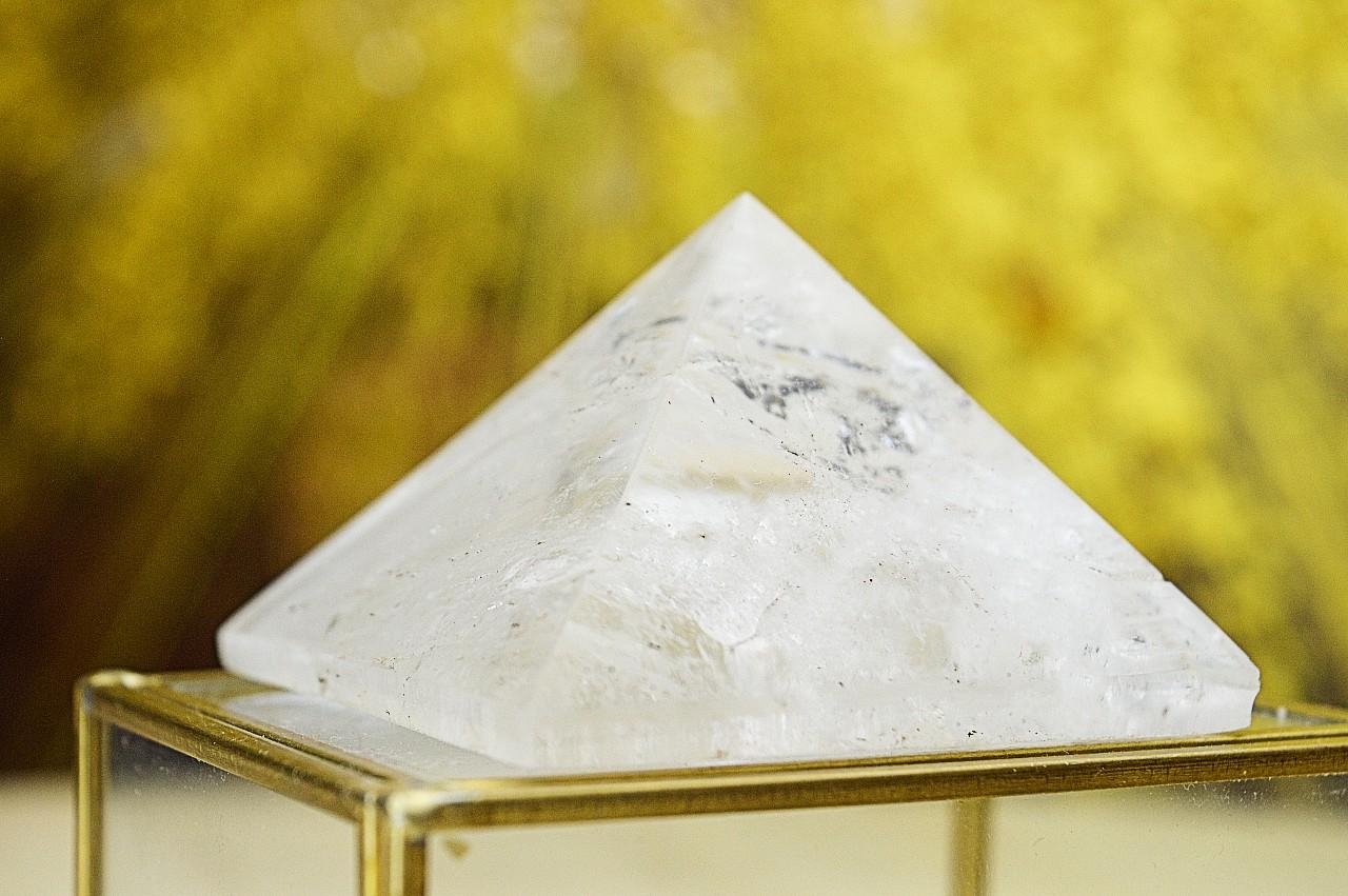 Pyramída Božského Svetla z Brazílskeho KRIŠTÁĽU  AAA kvalita 53mm