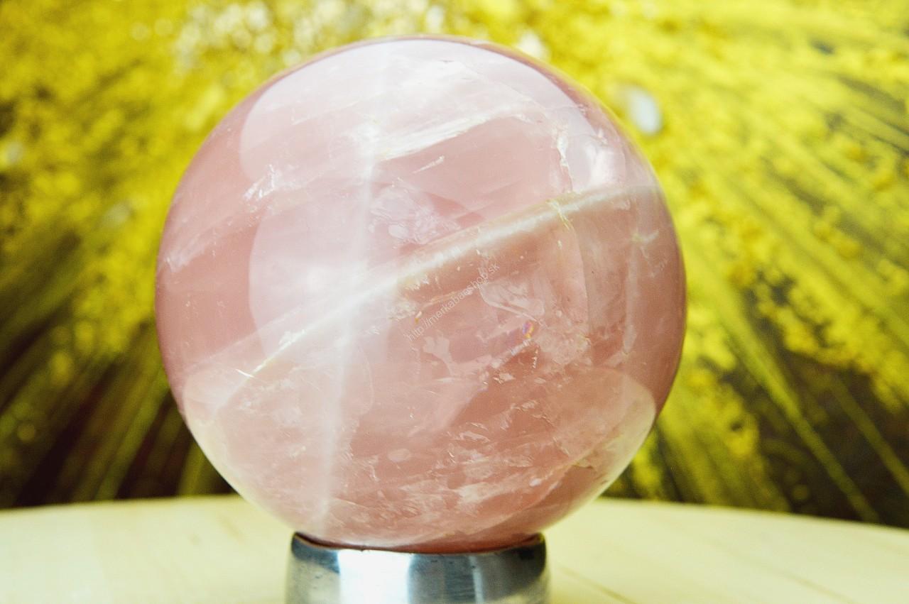 GUĽA RUŽENÍN #2 -11 cm, 1,85kg - Harmónia, Bezpodmienečná Láska, Sebaláska, Odpustenie, Radosť, Srdcová Čakra EXTRA KVALITA