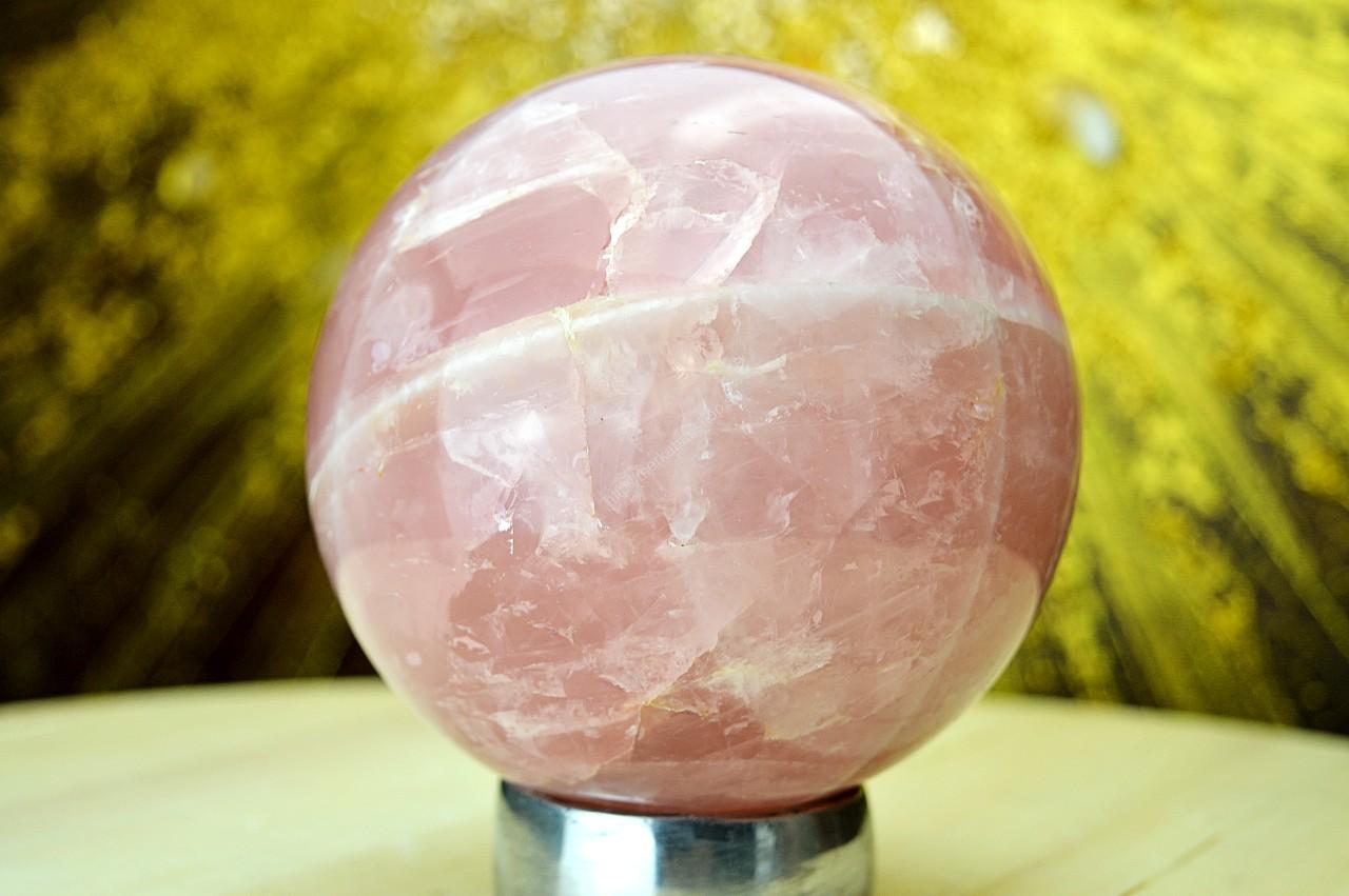 GUĽA RUŽENÍN #2 -11 cm, 1,85kg - Harmónia, Bezpodmienečná Láska, Sebaláska, Odpustenie, Radosť, Srdcová Čakra EXTRA KVALITA – Obrázok 3