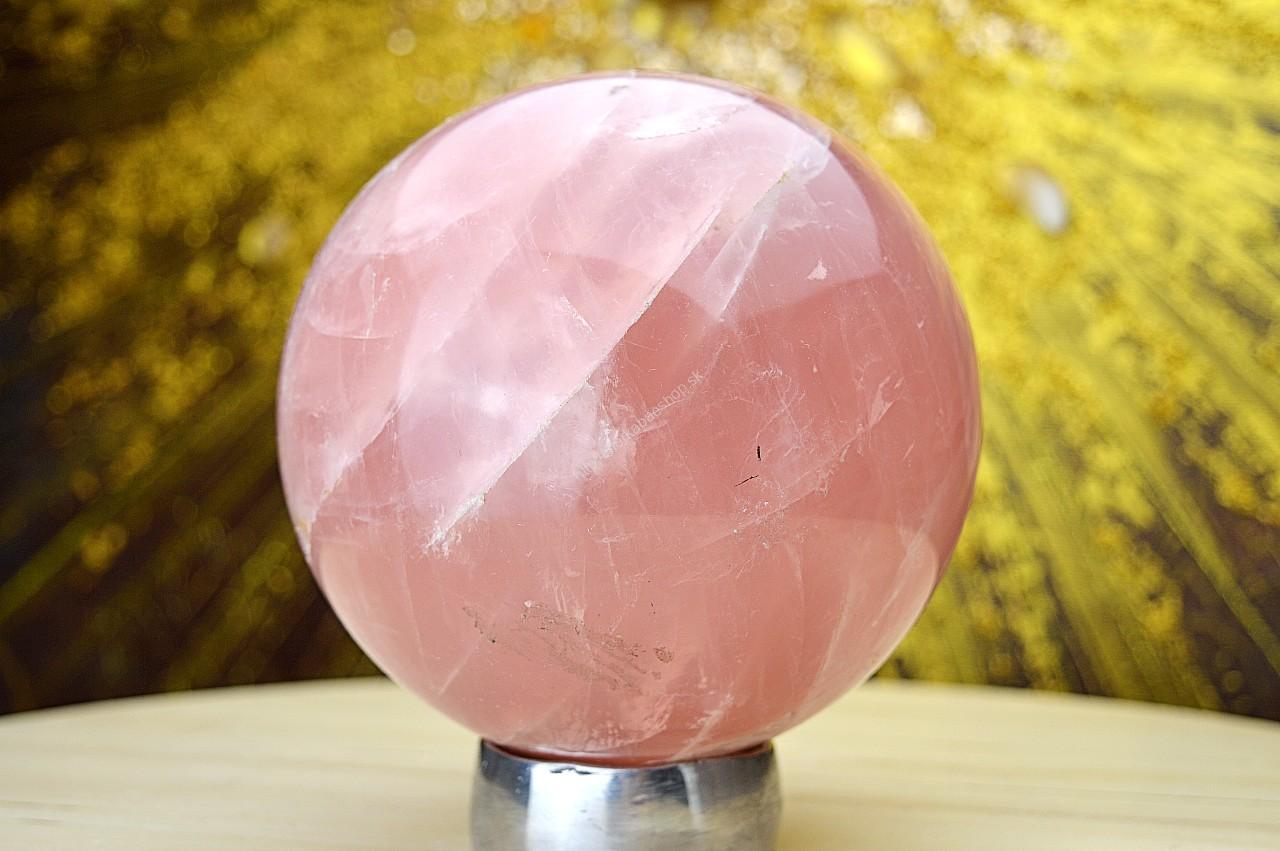 GUĽA RUŽENÍN #1 -13 cm, 2,7kg - Harmónia, Bezpodmienečná Láska, Sebaláska, Odpustenie, Radosť, Srdcová Čakra EXTRA KVALITA