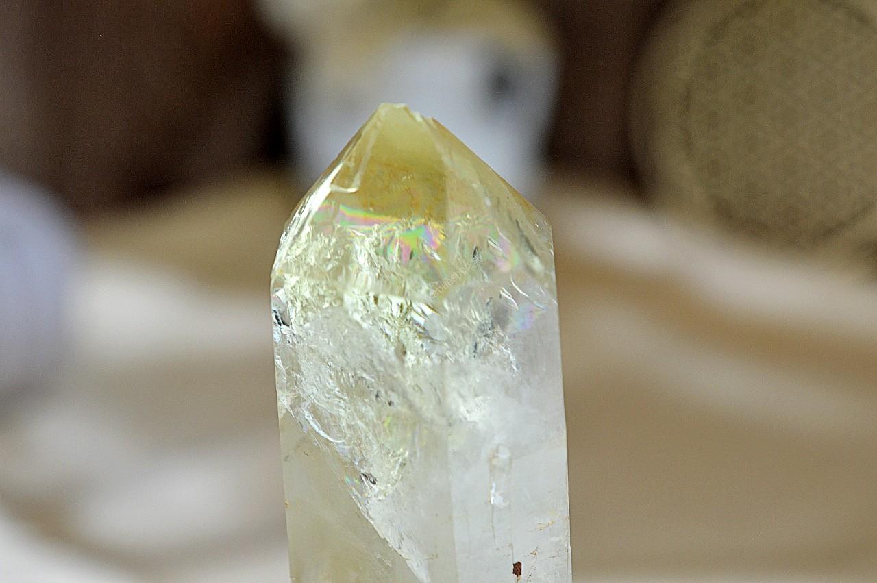 Surový hrot/obelisk z pravého CITRÍNU #8- Hojnosť, Radosť, Šťastie, Zdravé trávenie, Znižuje Strach a Obavy – Obrázok 5