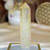 Surový hrot/obelisk z pravého CITRÍNU #9- Hojnosť, Radosť, Šťastie, Zdravé trávenie, Znižuje Strach a Obavy
