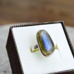 Prsteň Ag925/1000 LABRADORIT #2 -Intuícia, Ochrana, Premena, Napredovanie, Prekonanie prekážok