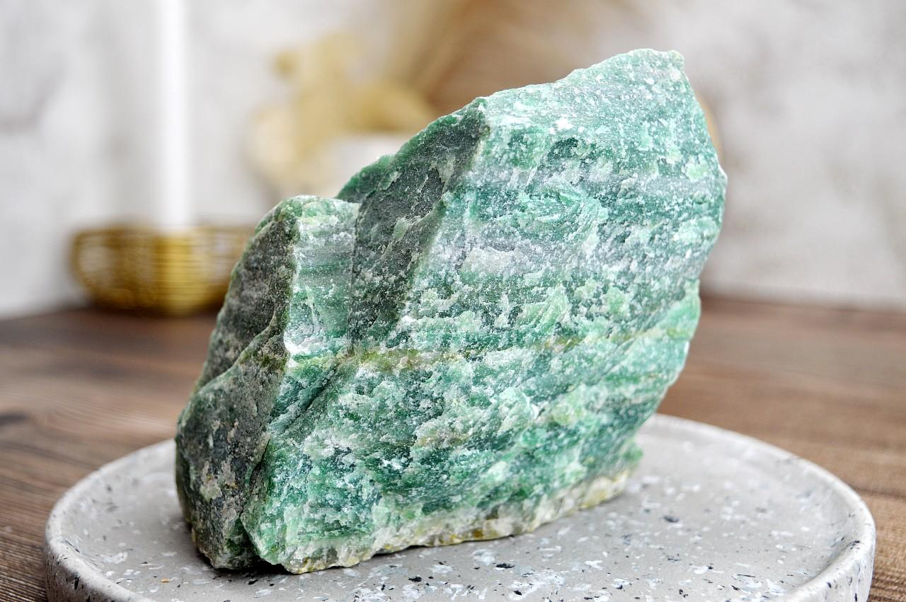 Surový AVANTURÍN ZELENÝ #1- Šťastie, Hojnosť, Srdce, Vitalita, Zdravie 1,1kg