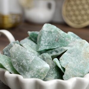 Surový AVANTURÍN ZELENÝ #L- Šťastie, Hojnosť, Srdce, Vitalita, Zdravie