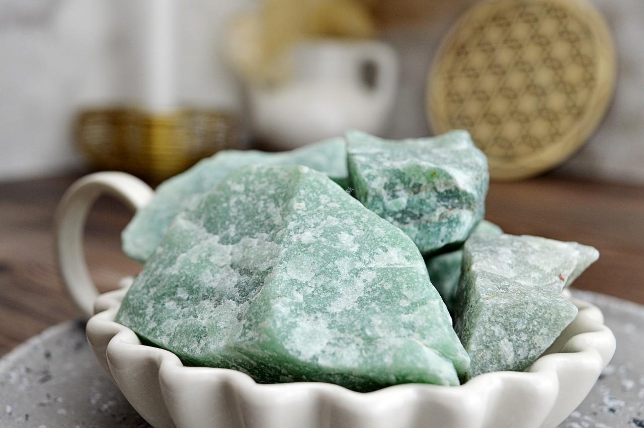 Surový AVANTURÍN ZELENÝ #XXL- Šťastie, Hojnosť, Srdce, Vitalita, Zdravie