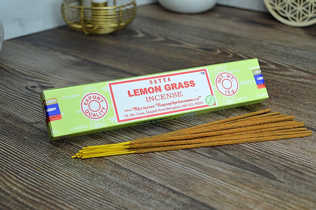Vonné tyčinky SATYA - LEMON GRASS / Citrónová Tráva