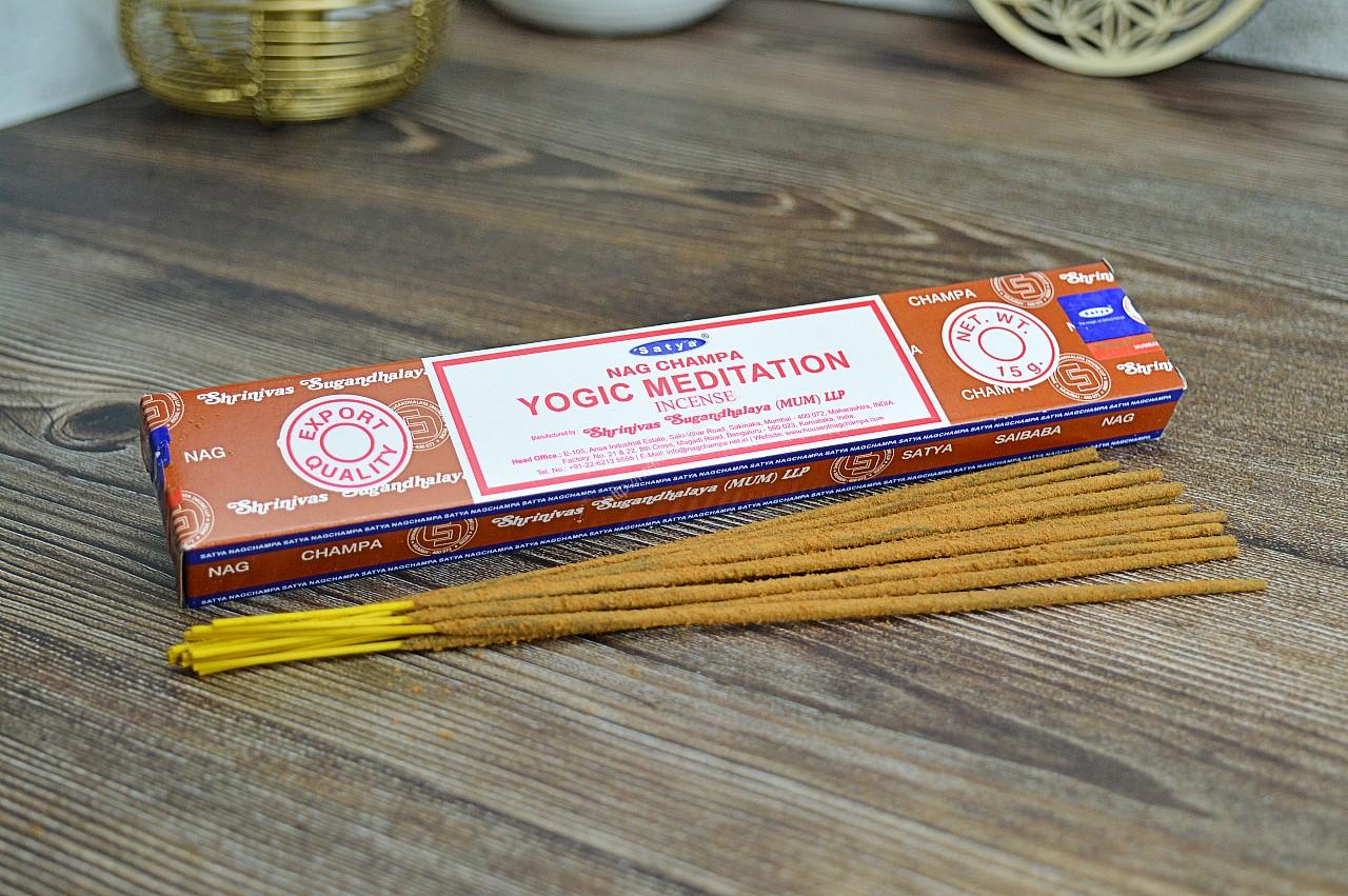 Vonné tyčinky - SATYA YOGIC-MEDITATION / Joga - Meditácia