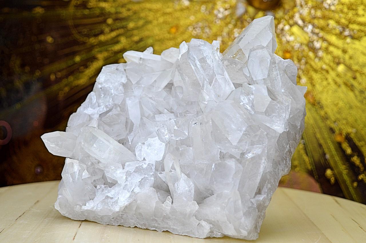 KRIŠTÁĽOVÁ Drúza CHANELING #1 – Svetlo na Zemi, Majster liečiteľ, Manifestovanie, Sila, Energia- EXTRA KVALITA – Obrázok 2