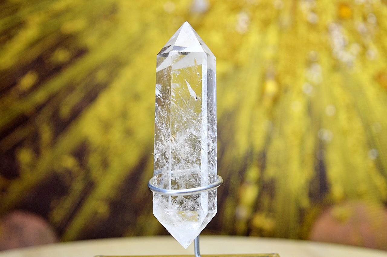 Obojstranný KRIŠTÁĽOVÝ generátor/obelisk Balans Čakier #4 AAA Kvalita