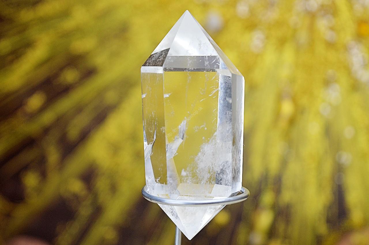 Obojstranný KRIŠTÁĽOVÝ generátor/obelisk OKNO do Duše #6 AAA Kvalita