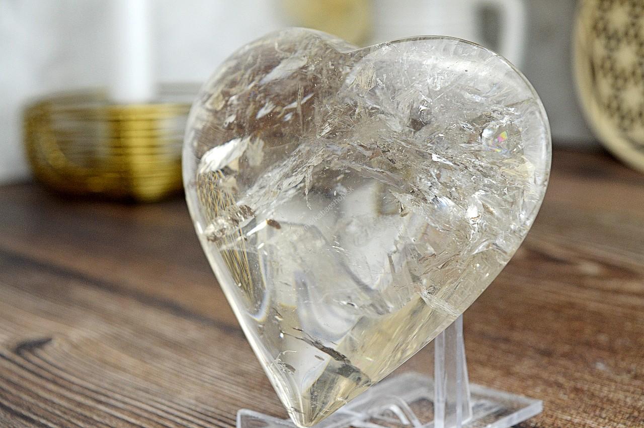 Vysokovibračné Srdce KRIŠTÁĽ XXXL #6 - Svetlo na Zemi, Majster liečiteľ, Manifestovanie, Sila, Energia – Obrázok 2