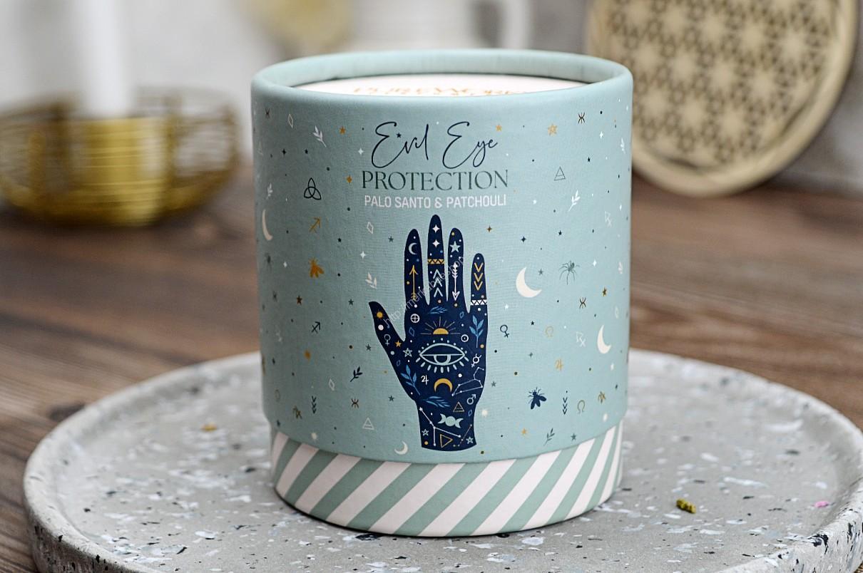 Sójová vonná Sviečka OCHRANA Palo Santo+Pačuli – Obrázok 3