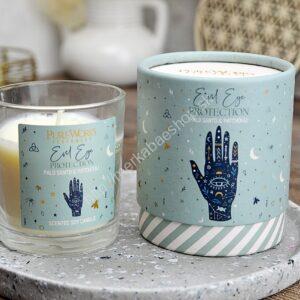 Sójová vonná Sviečka OCHRANA Palo Santo+Pačuli