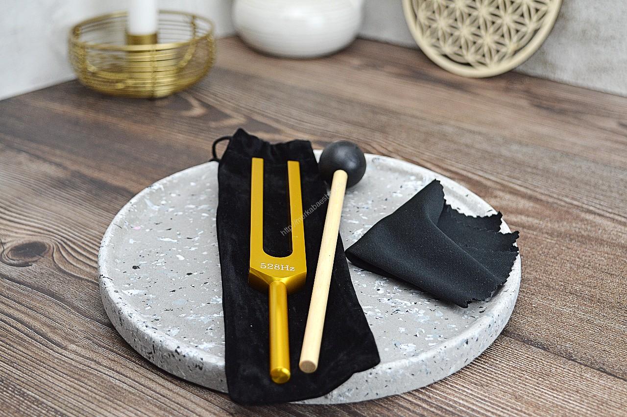 Terapeutická Ladička oprava DNA, FREKVENCIA LÁSKY 528 Hz Eloxovaná +AKTIVÁTOR A OBAL