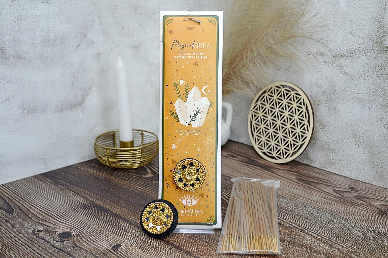Vonné tyčinky Celestial Magic MAGICKÉ VIBRÁCIE ( Levanduľa + Rozmarín) 40ks