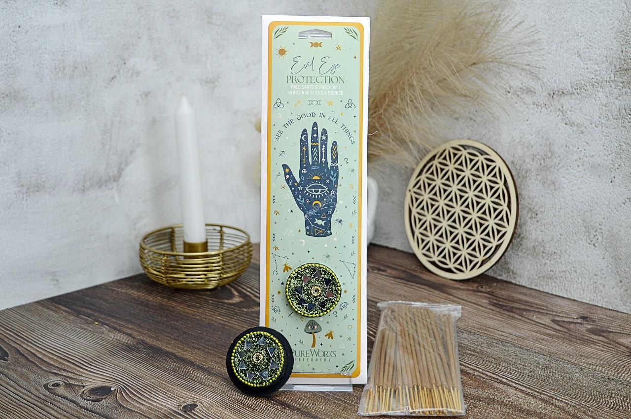 Vonné tyčinky Celestial Magic OCHRANA (Palo Santo a Pačuli) 40ks