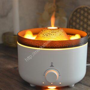 Sopečný Aroma Difúzor # Veľký 560ml - Dve farby + diaľkové ovládanie + zdroj