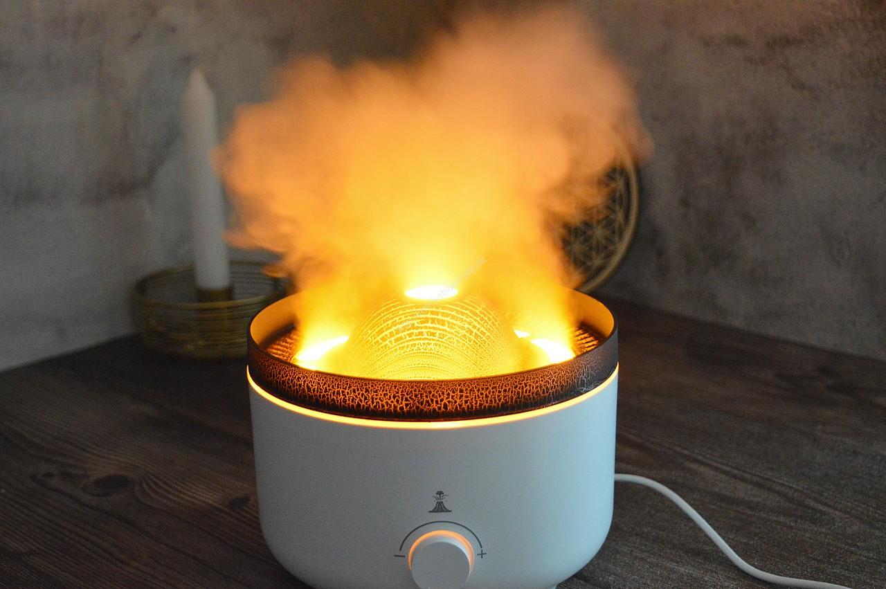 Sopečný Aroma Difúzor # Veľký 560ml - Dve farby + diaľkové ovládanie + zdroj