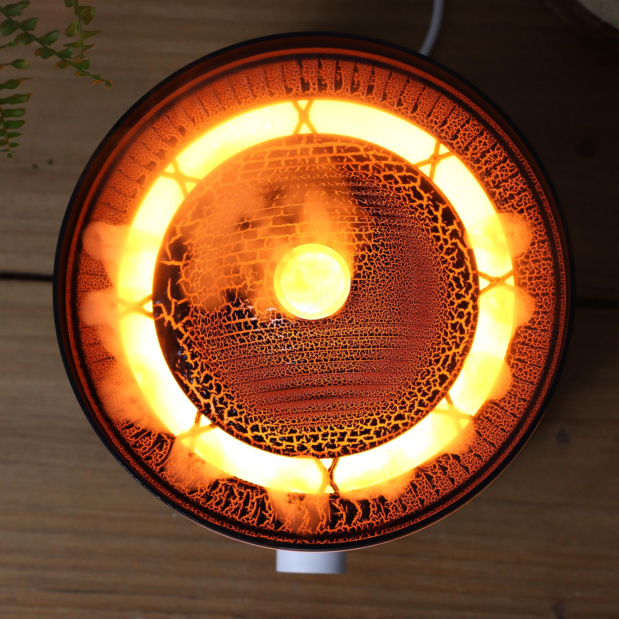 Sopečný Aroma Difúzor # Veľký 560ml - Dve farby + diaľkové ovládanie + zdroj – Obrázok 3