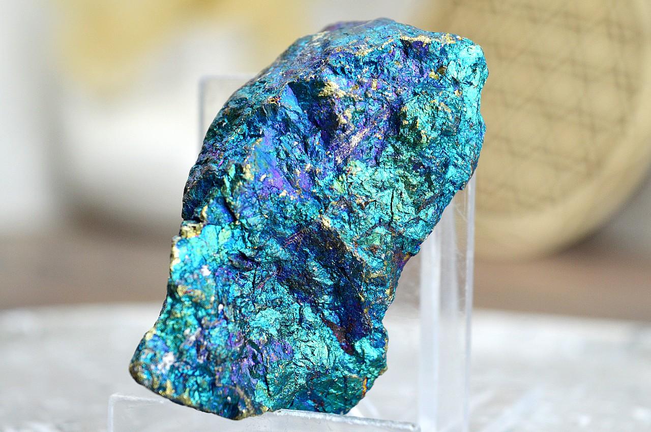 Surový Chalkopyrit #1- Hojnosť, Poznanie, Meditácia, Šťastie, Viera v seba - Extra Kvalita