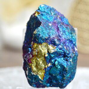 Surový Chalkopyrit #3- Hojnosť, Poznanie, Meditácia, Šťastie, Viera v seba - Extra Kvalita