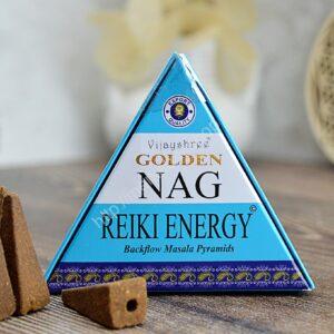 Vonné kužele Tečúci dym/ back flow Golden Nag - REIKI ENERGY