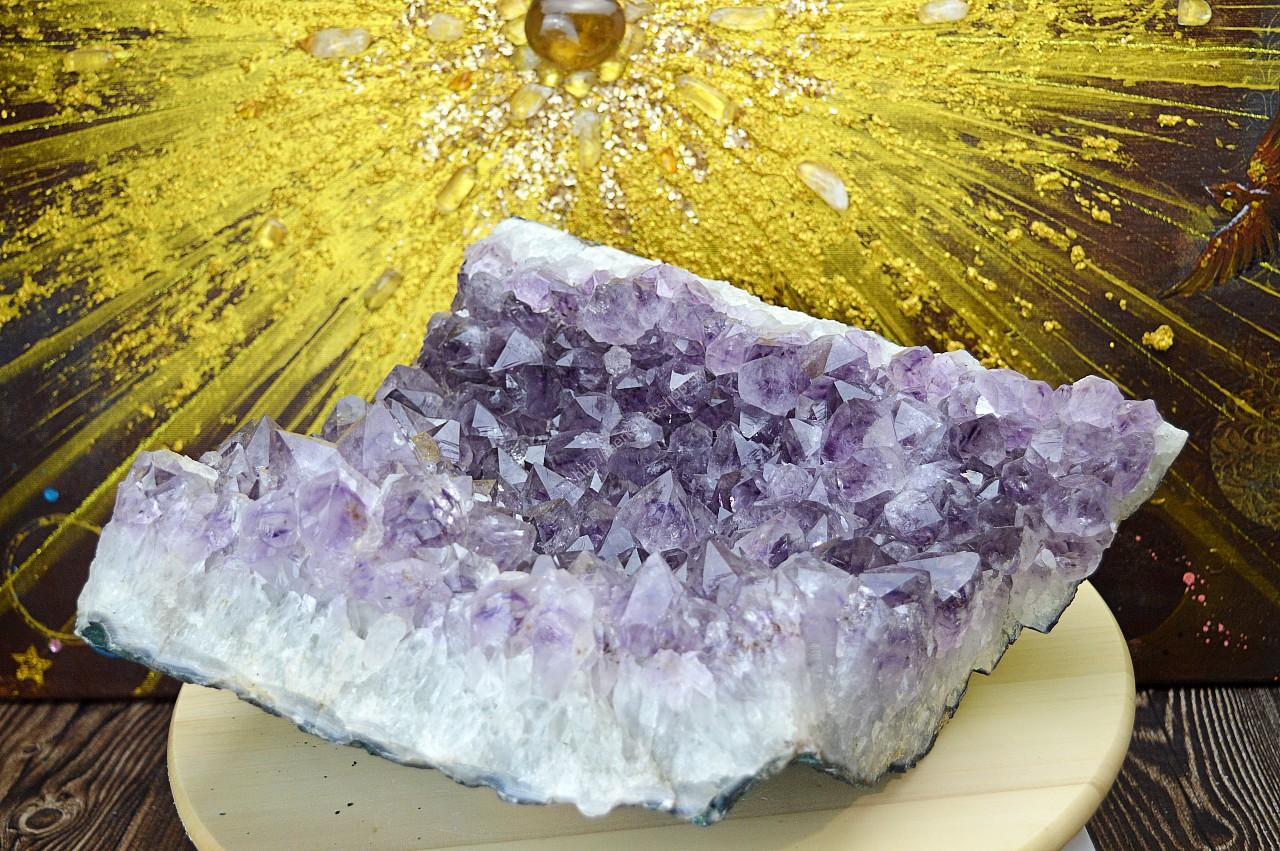 Drúza AMETYST #13,4kg- Božskosť, Intuícia, Rovnováha, pokojný Spánok - Extra Kvalita – Obrázok 7
