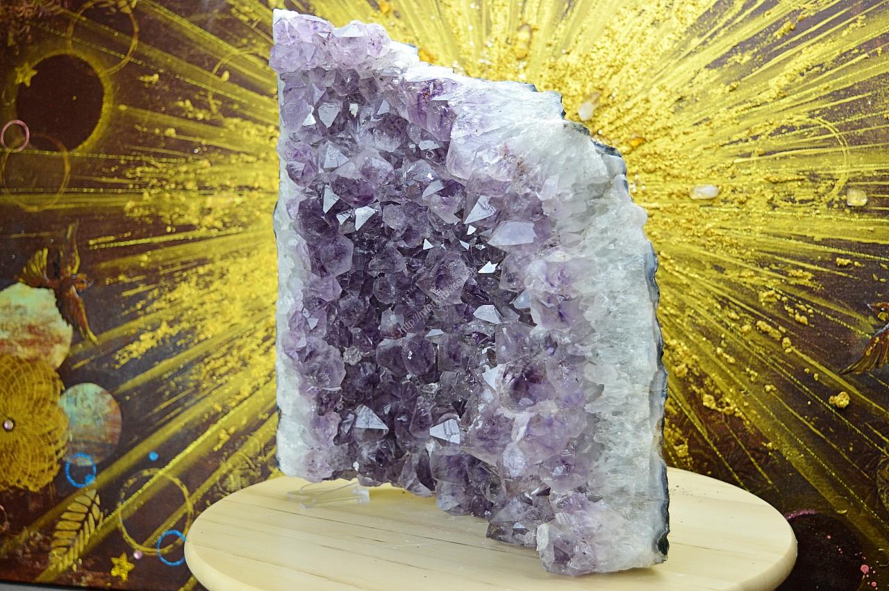 Drúza AMETYST #13,4kg- Božskosť, Intuícia, Rovnováha, pokojný Spánok - Extra Kvalita