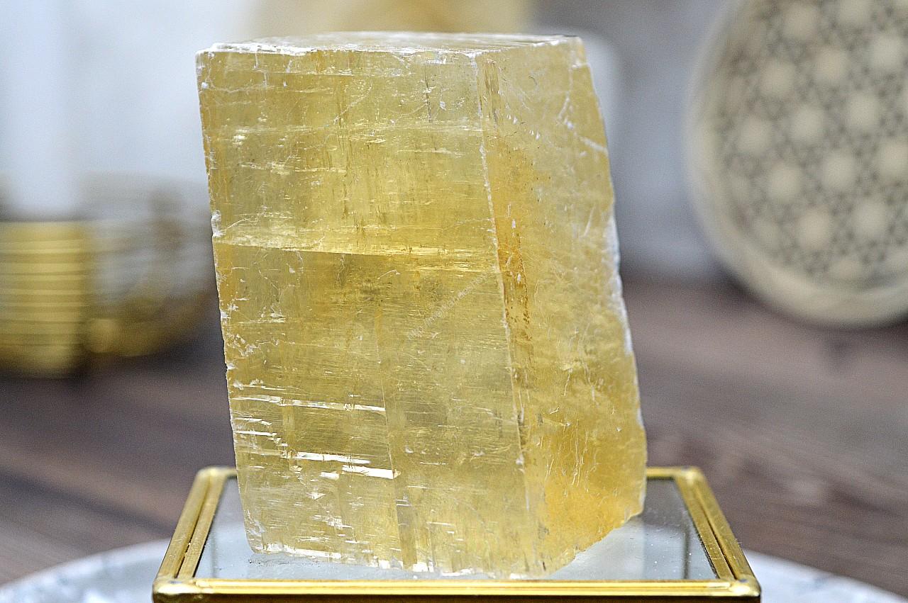 Zbierkový kryštál KALCIT OPTICKÝ #2 - Radosť, Sexualita, Kreativita, Energia, Vzťahy