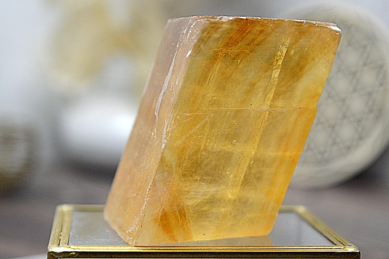 Zbierkový kryštál KALCIT OPTICKÝ #3 - Radosť, Sexualita, Kreativita, Energia, Vzťahy