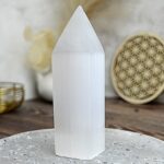 Obelisk/ Generátor jemných vibrácií SELENIT #2 - 15cm