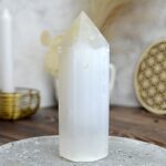 Obelisk/ Generátor jemných vibrácií SELENIT #1 - 15cm