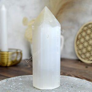 Obelisk/ Generátor jemných vibrácií SELENIT #1 - 15cm