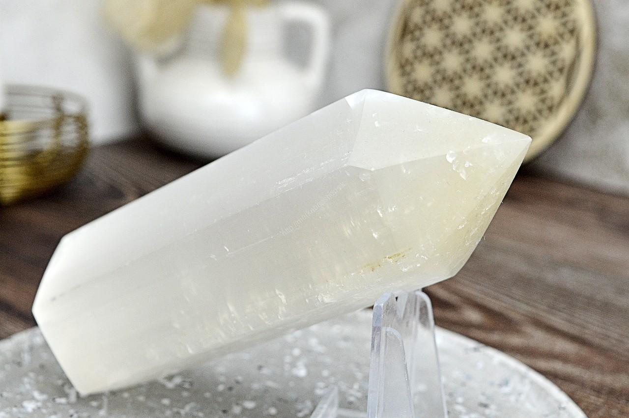 Obelisk/ Generátor jemných vibrácií SELENIT #1 - 15cm