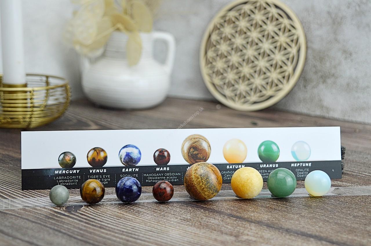 Darčeková/Zberateľská sada 8 Planét z minerálov