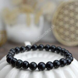 Náramok OBSIDIÁN DÚHOVÝ 8mm- Od temnoty k Svetlu, Šťastie, Ochrana