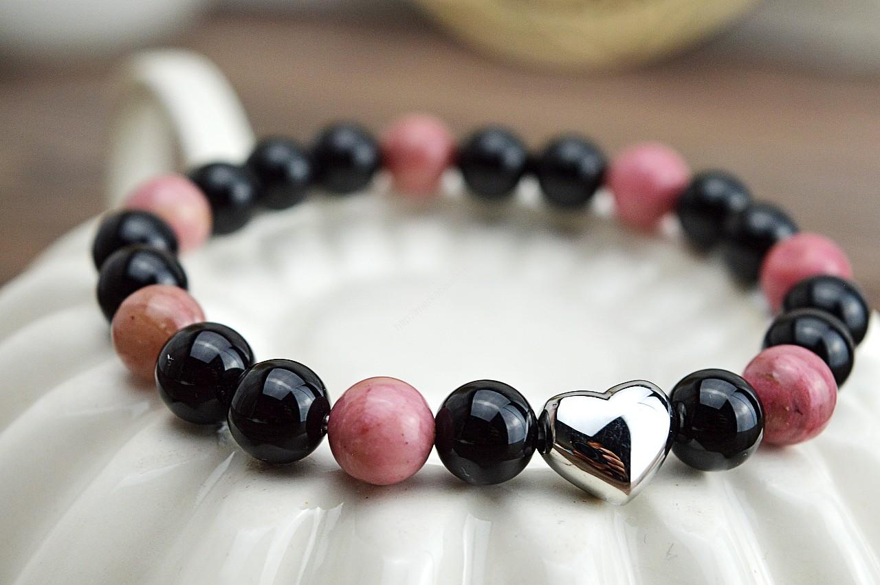 RODONIT + ONYX - Liečenie Traumy, Láska, Štastie ,Ohrana, Sila