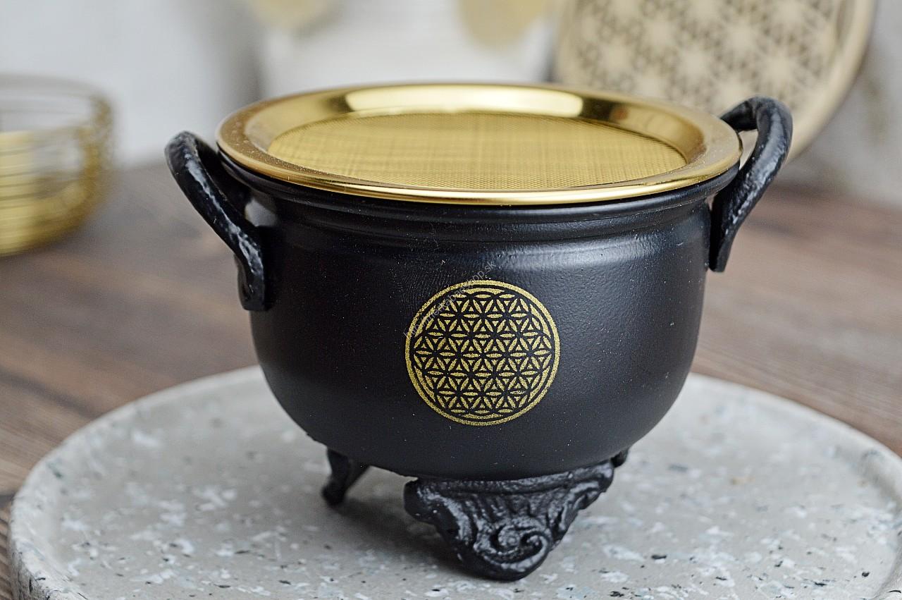 Kovová Kadidelnica čierna - KVET ŽIVOTA