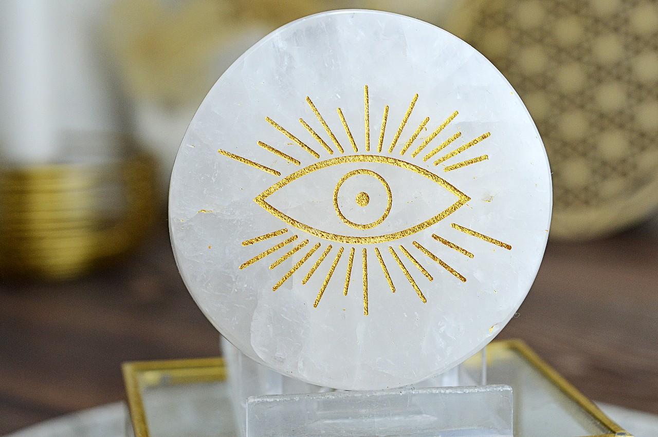 KRIŠTÁĽOVÝ Ochranný "disk" BOŽIE OKO – Obrázok 2