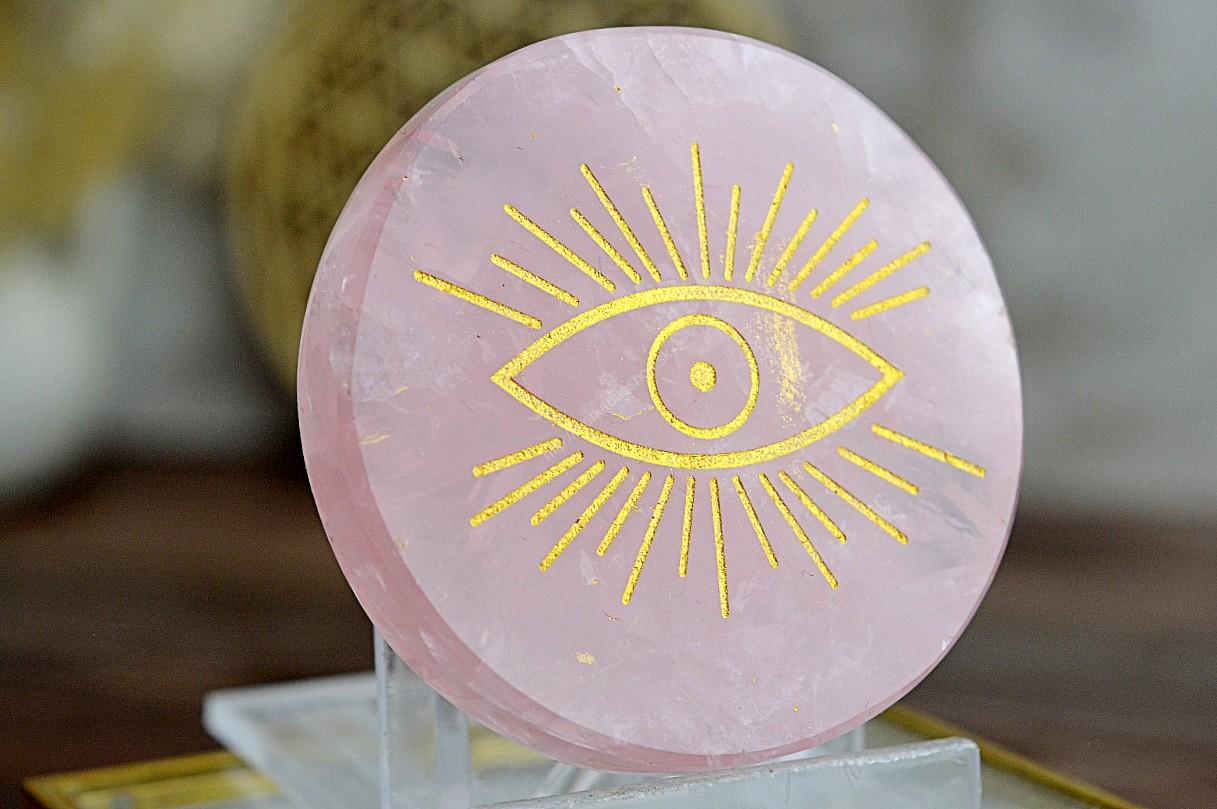 RUŽENÍNOVÝ Ochranný "disk" BOŽIE OKO