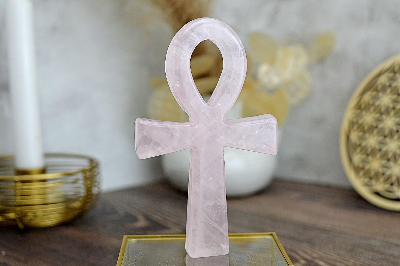 ANKH RUŽENÍN #11cm - Kľúč Života, Talizman Ochrany a Sily