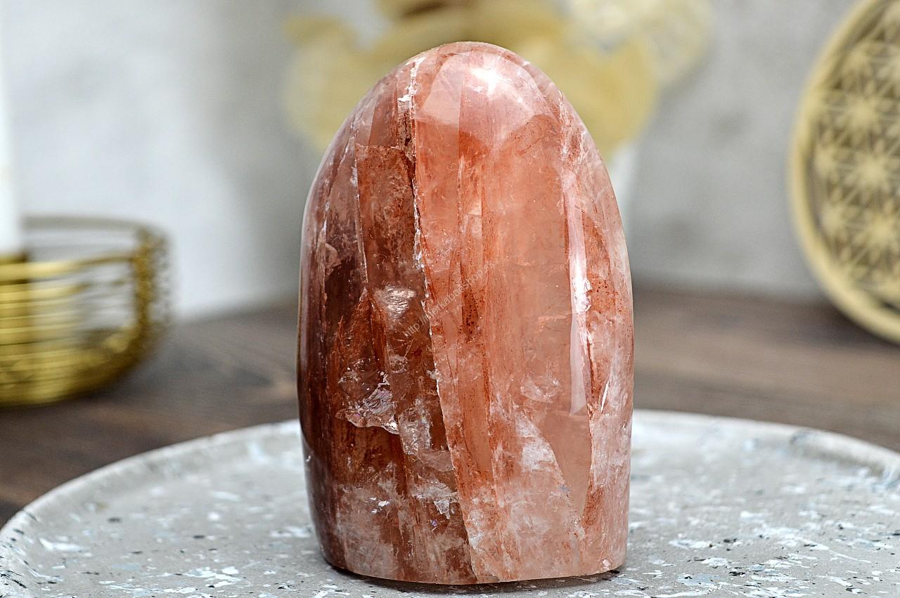 Free Form KRIŠTÁĽ S HEMATITOM/HEMATOIT #2 – Energia, Ochrana, Rovnováha, Nové začiatky EXTRA KVALITA – Obrázok 2