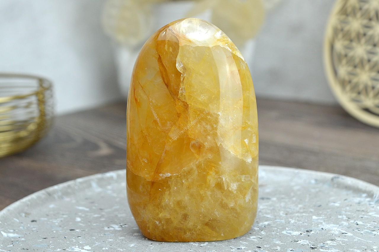 Free Form KRIŠTÁĽ S HEMATITOM/HEMATOIT #4 – Energia, Ochrana, Rovnováha, Nové začiatky EXTRA KVALITA