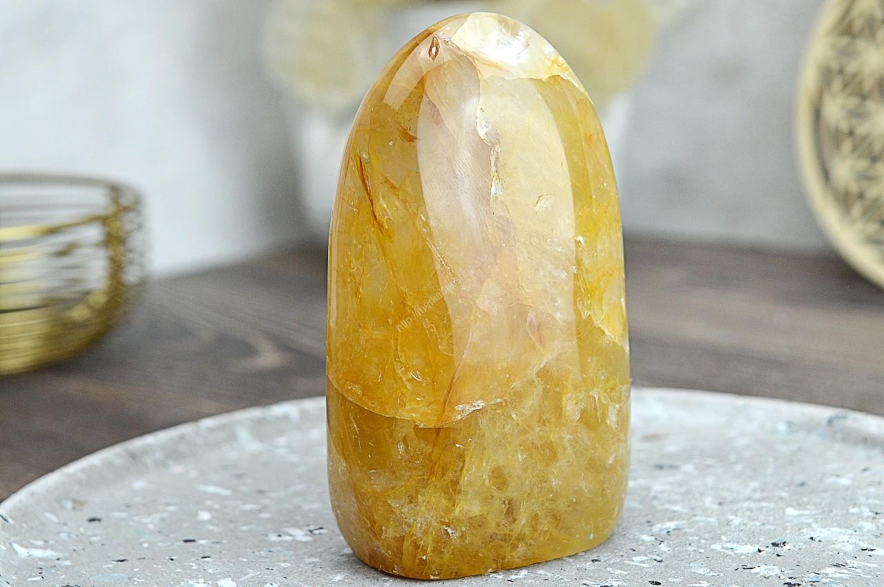 Free Form KRIŠTÁĽ S HEMATITOM/HEMATOIT #4 – Energia, Ochrana, Rovnováha, Nové začiatky EXTRA KVALITA – Obrázok 2